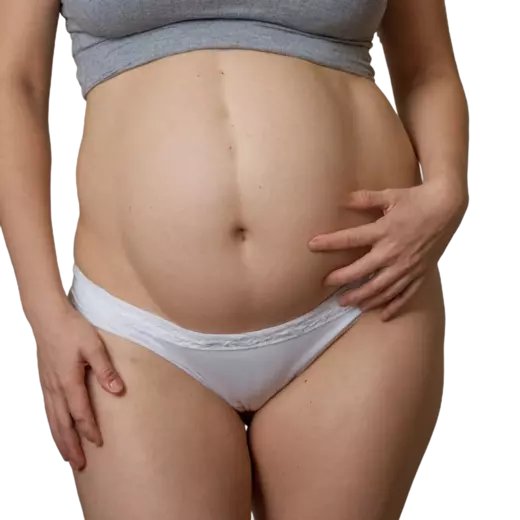 AI: AI: Těhotná žena (removeBg)